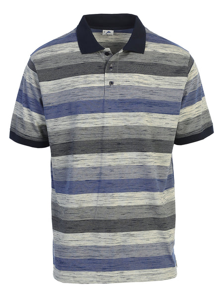 Men's Stripe Polo Shirt