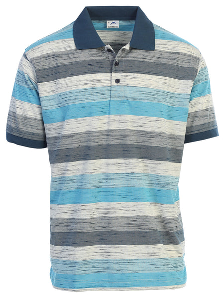 Men's Stripe Polo Shirt