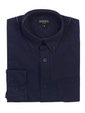 Men's Long Sleeve Casual Twill Shirts Folded