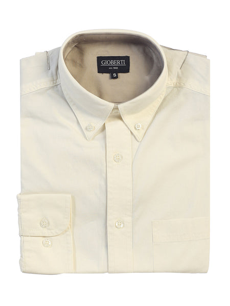 Men's Casual Twill Contrast Shirts
