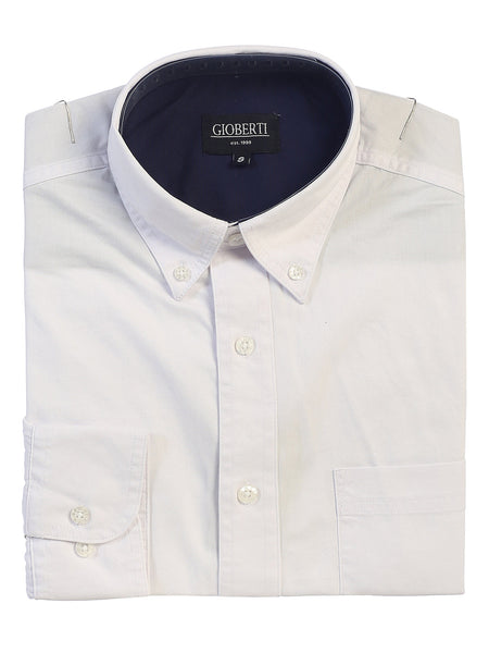 Men's Casual Twill Contrast Shirts