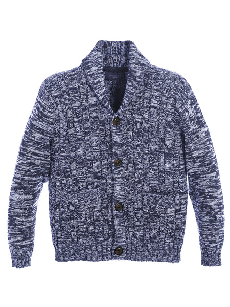 Boy's Shawl Collar Cardigan Sweater