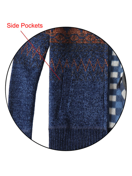 Boy's Chenille Cardigan Sweater