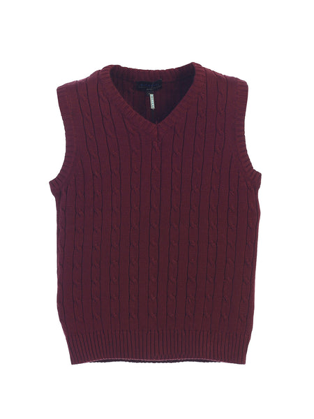 Boy's Knit Sweater Vest