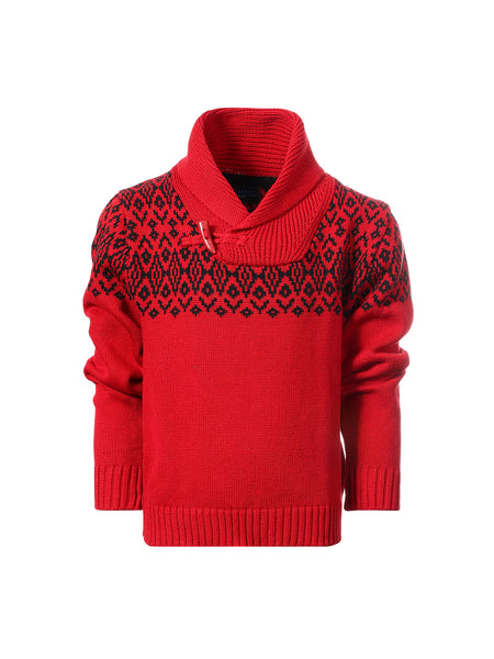 Boy's Sweater w/ Toggle Button
