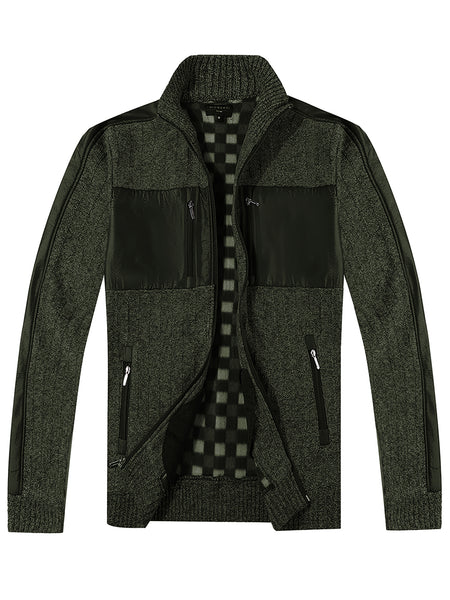 Men's Patch Design Sweater