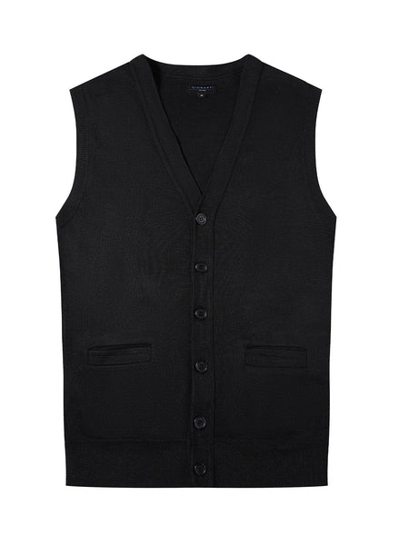 Mens's knitted sweater vest