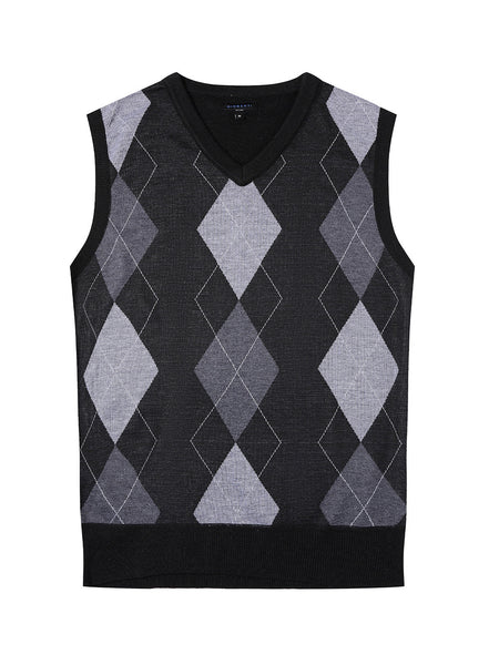 Mens's knitted sweater vest