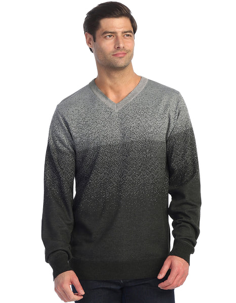 Mens Knitted Pullover Hoodie Sweater