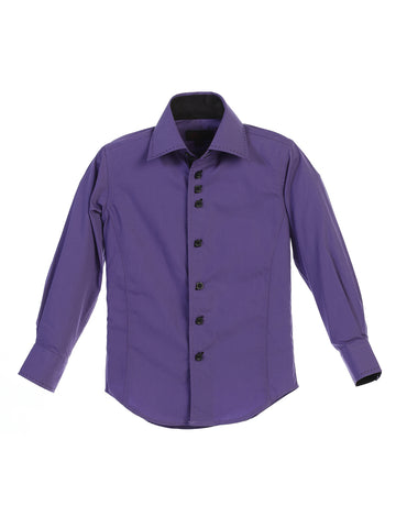 Boy's Stripe Dress Shirt
