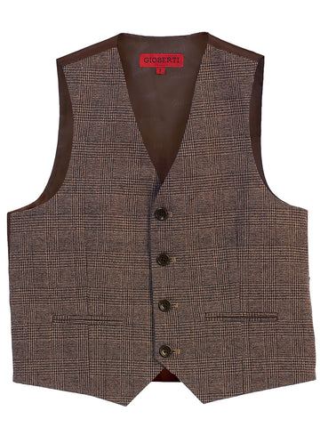Kid's (2T-7) 4 pc Formal Vest Set