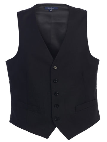 Men's Faux Leather Vest