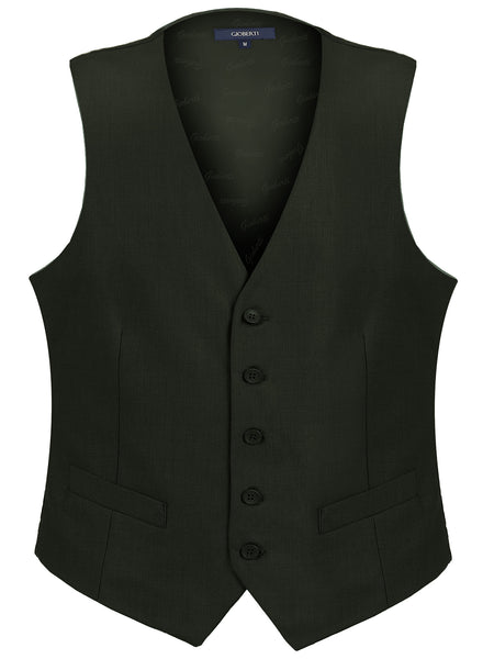 Men's Formal Suit Vest, Green