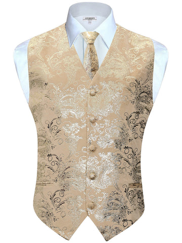 Men's Faux Leather Vest