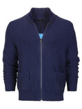 Men's Knitted Full-Zip Sweater