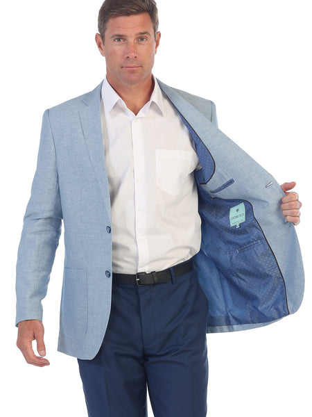 men's formal blazer suit jacket inside