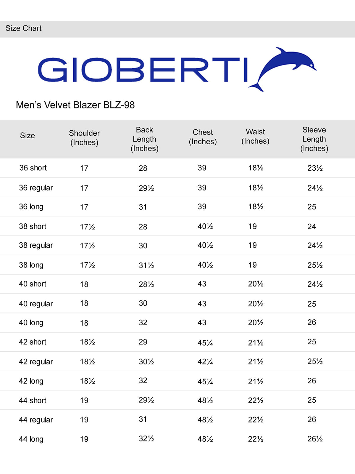 Gioberti Mens Formal Super Soft Velvet Blazer Jacket – GIOBERTI