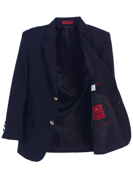 boys formal blazer suit jacket inside