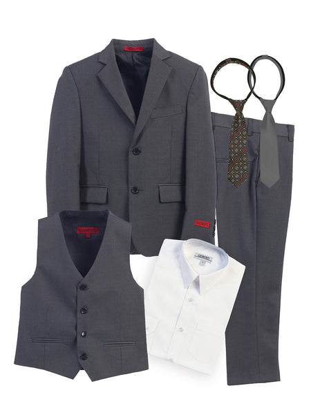 boys 6 pc formal suit set