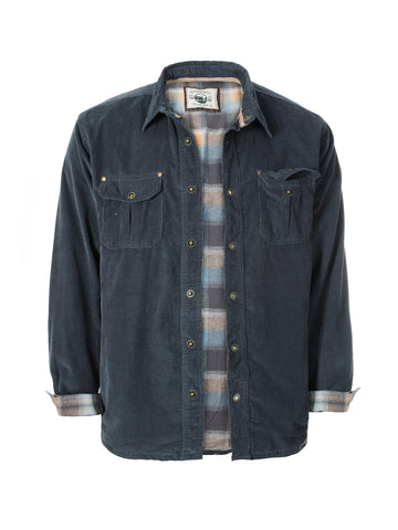 Men's Corduroy Jacket with Flannel Lining