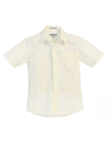 kids formal button down dress shirt-open