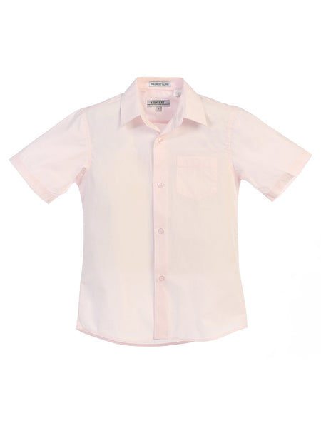 kids formal button down dress shirt-open