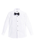 Boy's Tuxedo Shirt Set