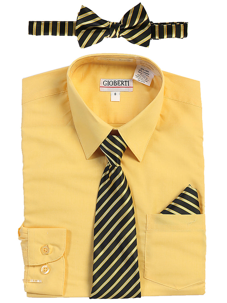 Shirt with tie set