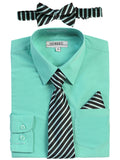 Shirt with tie set