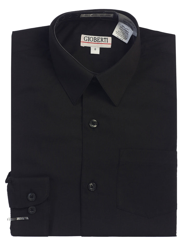 kids formal button down dress shirt