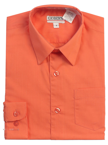 kids formal button down dress shirt