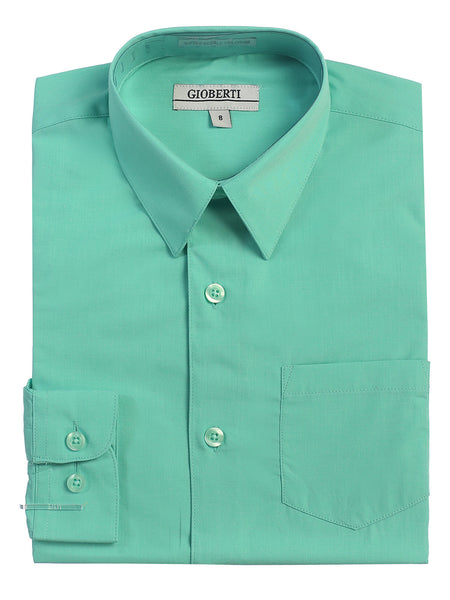 kids formal button down dress shirt