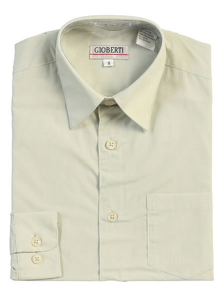 kids formal button down dress shirt