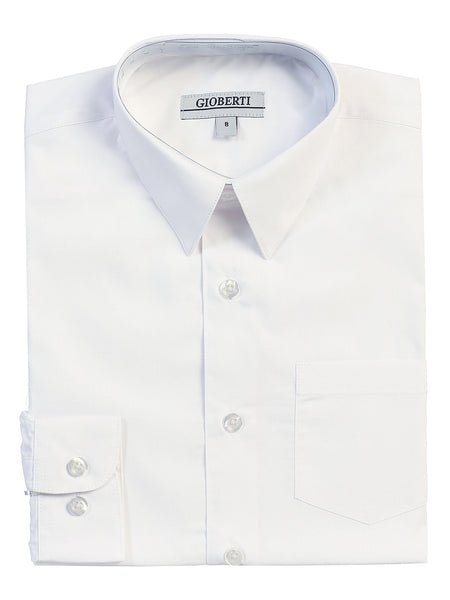 kids formal button down dress shirt