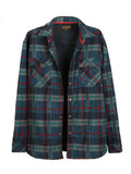 mens checkered flannel shirt jacket