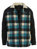 wool like plaid jacket