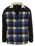 wool like plaid jacket