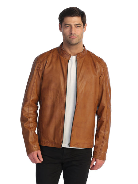 Men's Sheepskin Leather Jacket