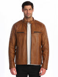 Men's Motorcycle Leather Jacket