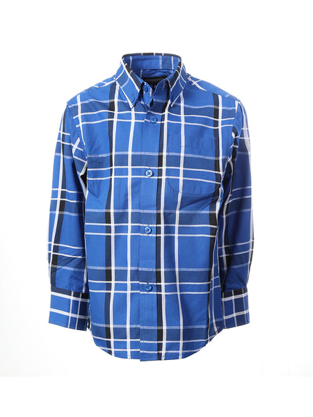 Boys Plaid Shirt