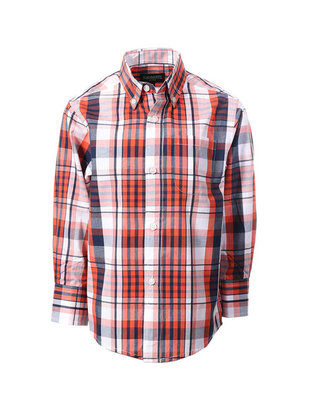 Boys Plaid Shirt