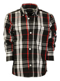 Boys Plaid Shirt