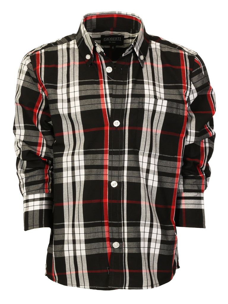 Boys Plaid Shirt
