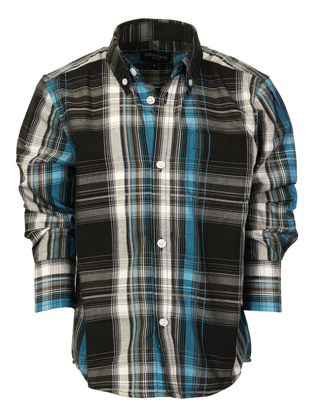 Boys Plaid Shirt