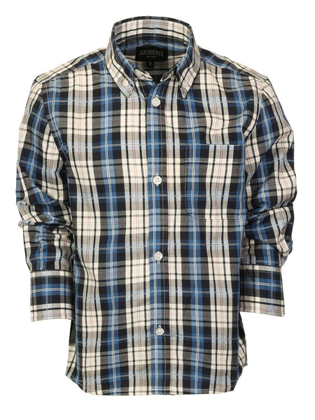 Boys Plaid Shirt