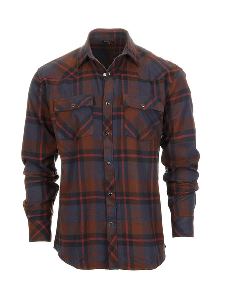 Mens Flannel w/snap