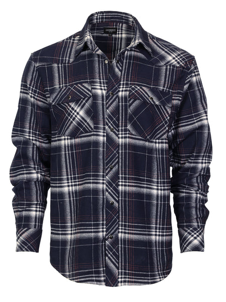 Mens Flannel w/snap