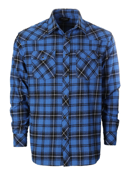 Mens Flannel w/snap