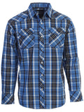 western long sleeve button down casual