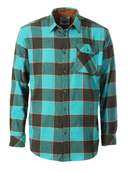 Men's Plaid Flannel Shirt